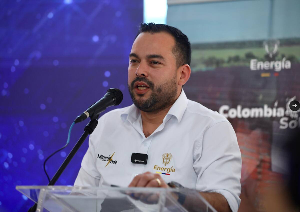 Edwin Palma Egea, ministro de Minas y Energía de Colombia, es uno de los invitados al 8° Encuentro y Feria Renovables LATAM que se realizará en el Centro de Eventos Puerta de Oro de Barranquilla.//Cortesía.