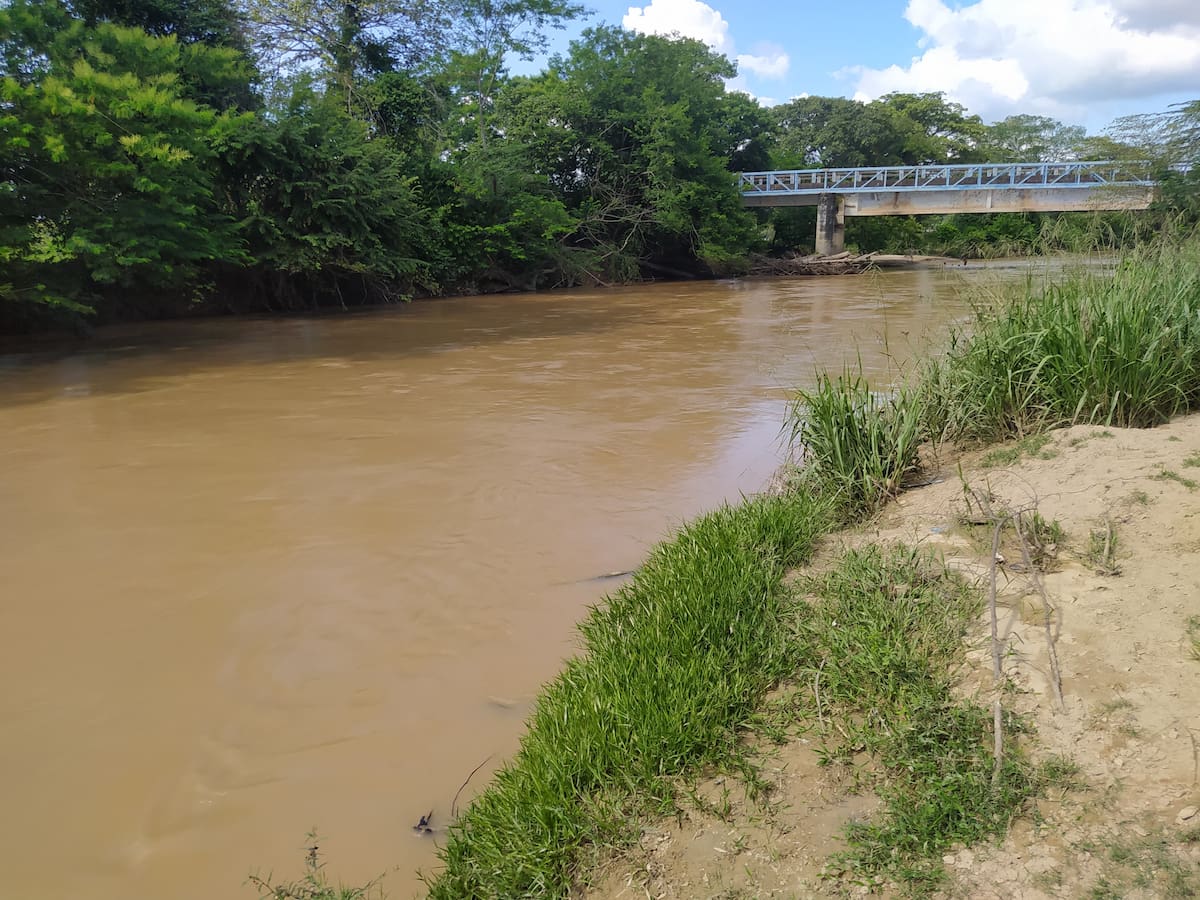 La quebrada Arenal antes solía tener una tonalidad más cristalina. // Cortesía