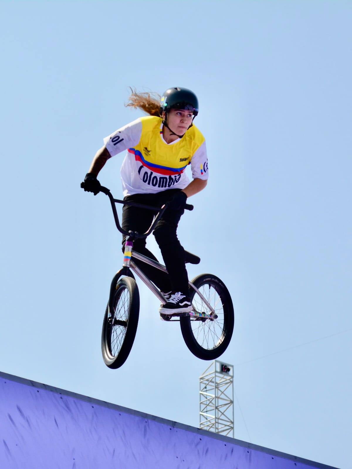 Queen Saray Villegas, deportista colombiana. // SERGIO URREGO