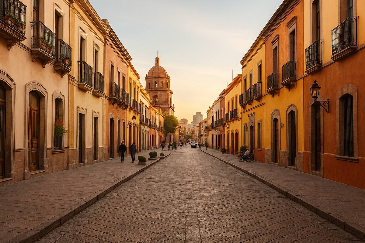 Querétaro, México. // Imagen creada con Inteligencia Artificial.