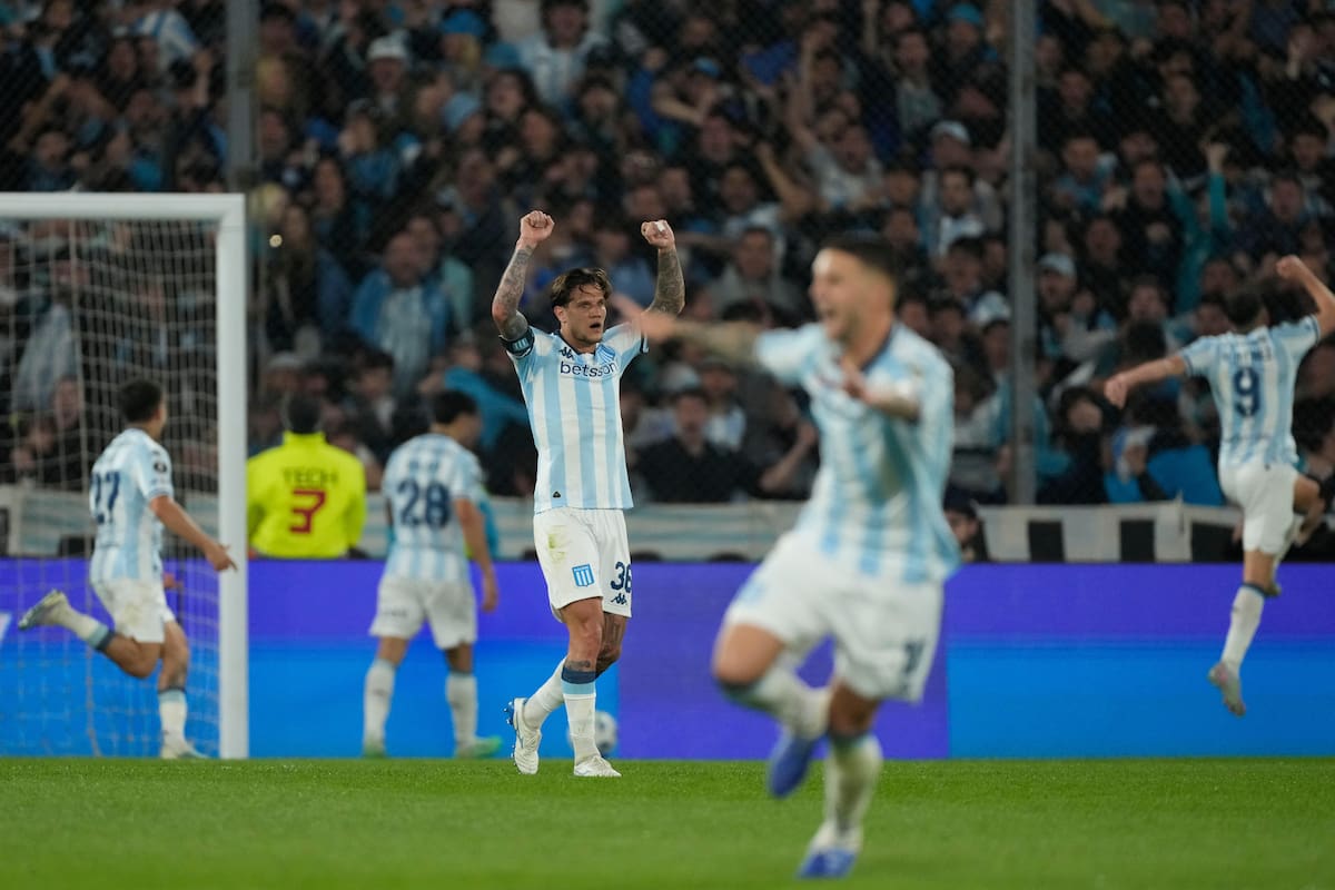 Racing tiene un jugador colombiano entre los suyos. //Foto, AP: Gustavo Garello