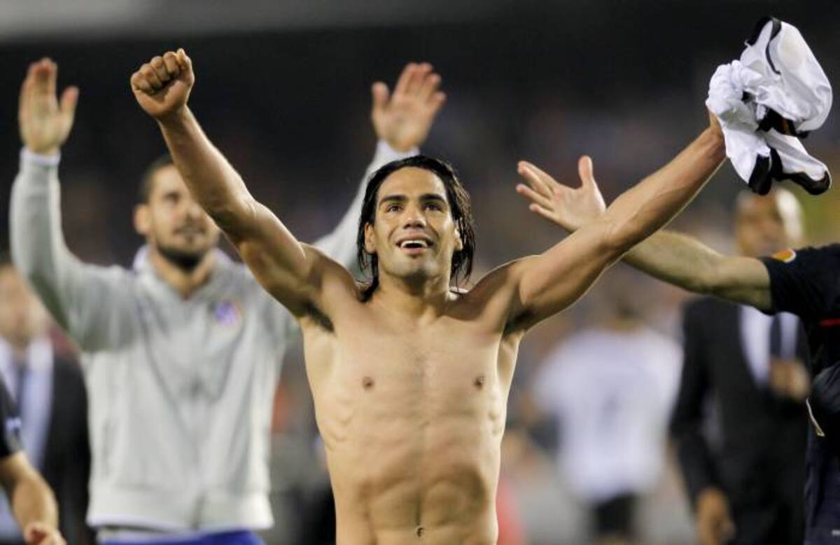 Radamel Falcao es el máximo artillero de la Liga de Europa, con 17 tantos conseguidos en la pasada temporada.