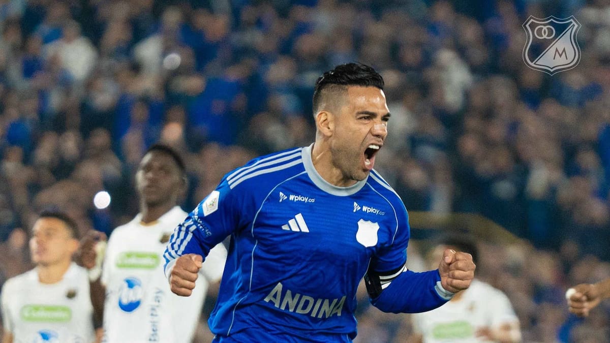 Radamel Falcao se encuentra lesionado. //Foto tomada de redes sociales: @MillosFCoficial