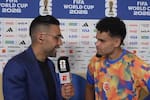 Radamel Falcao habló con Luis Díaz sobre su falta de gol: respaldo total