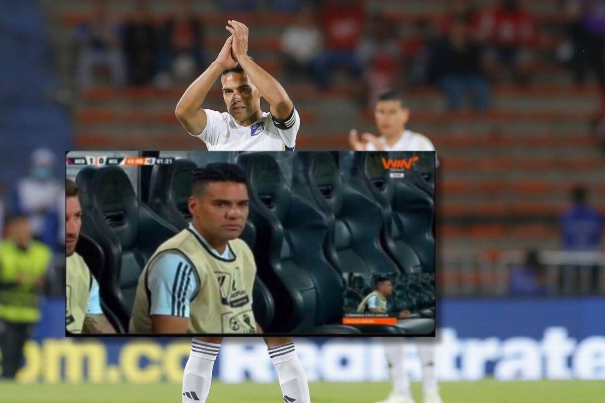 La ‘Falcam’: la cámara que tuvo incómodo a Falcao en su debut con Millonarios