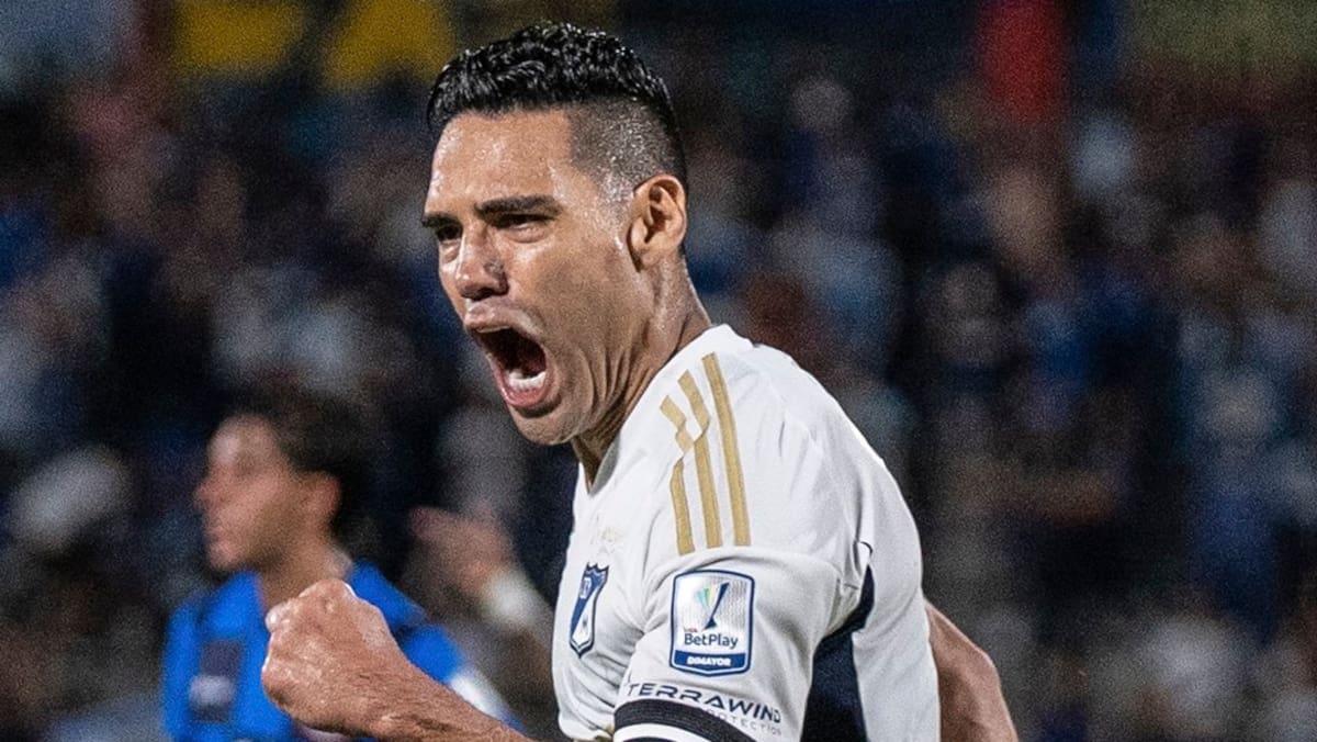 Radamel Falcao García, jugador de Millonarios. //Foto: Millonarios