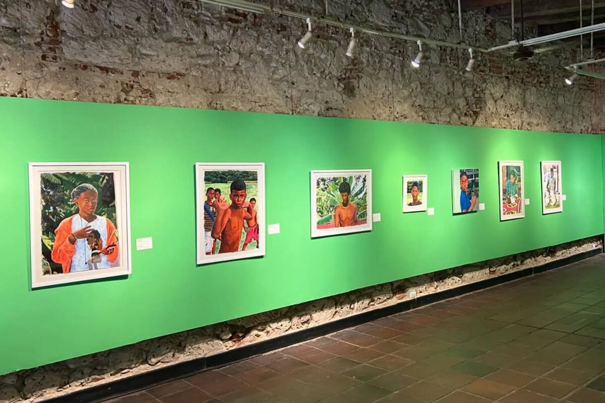 Raelis Vásquez expone su arte afro dominicano en Cartagena