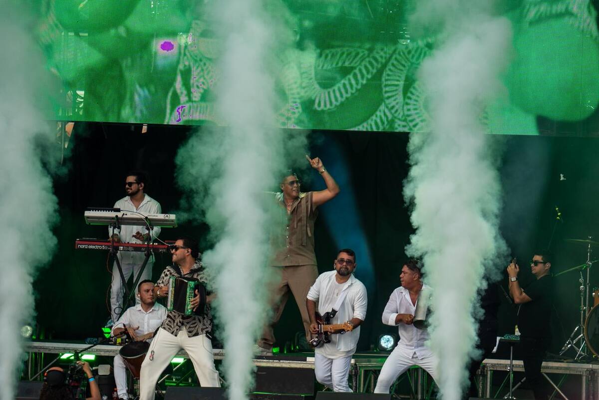 Presentación de Rafa Pérez en el Festival Náutico en Cartagena. // Foto: Cortesía.