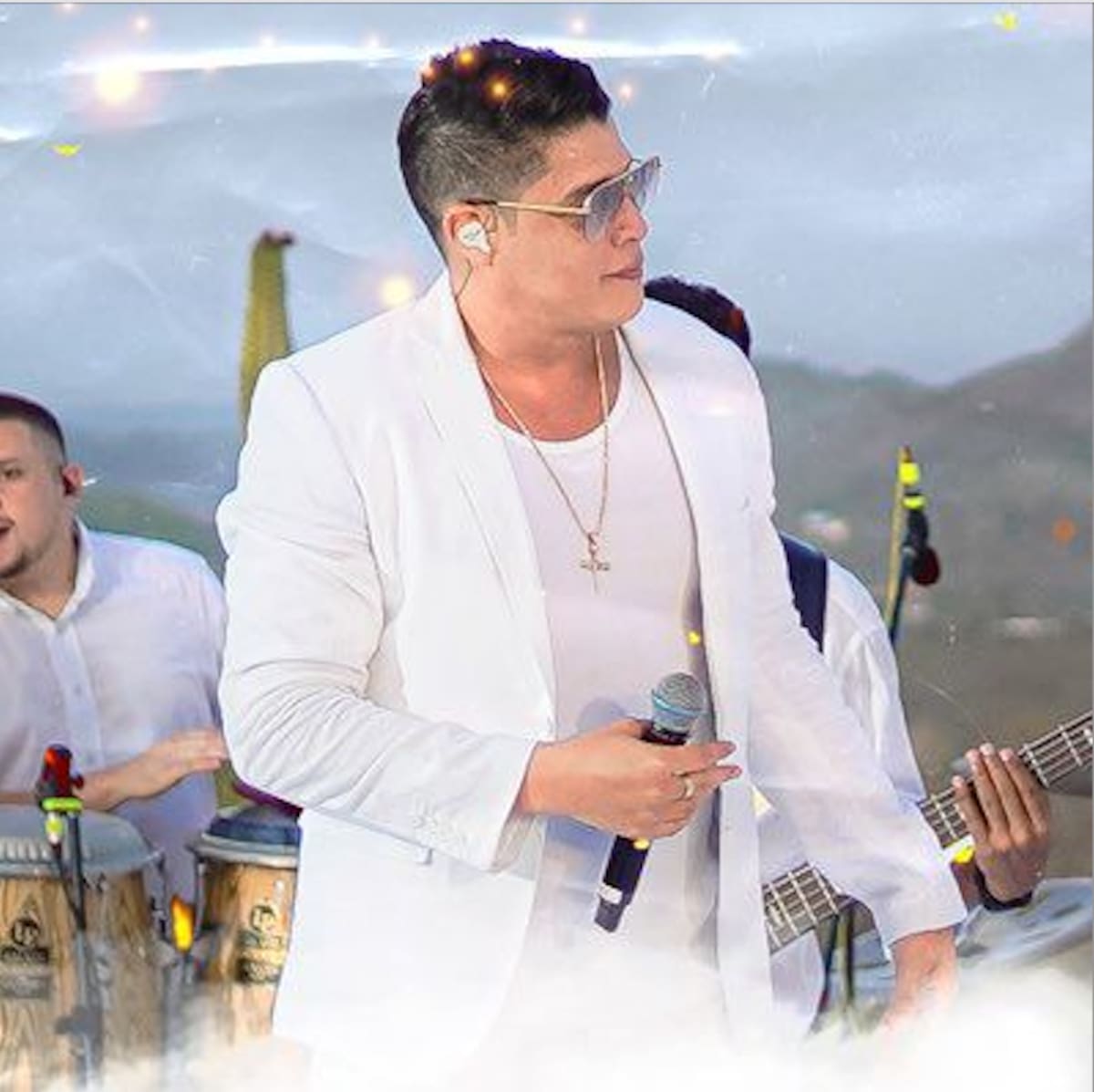 El vallenato de Rafa Pérez estará presente en la Lectura del Bando del Carnaval de Barranquilla que hará la reina Tatiana Angulo Fernández De Castro.//Cortesía.