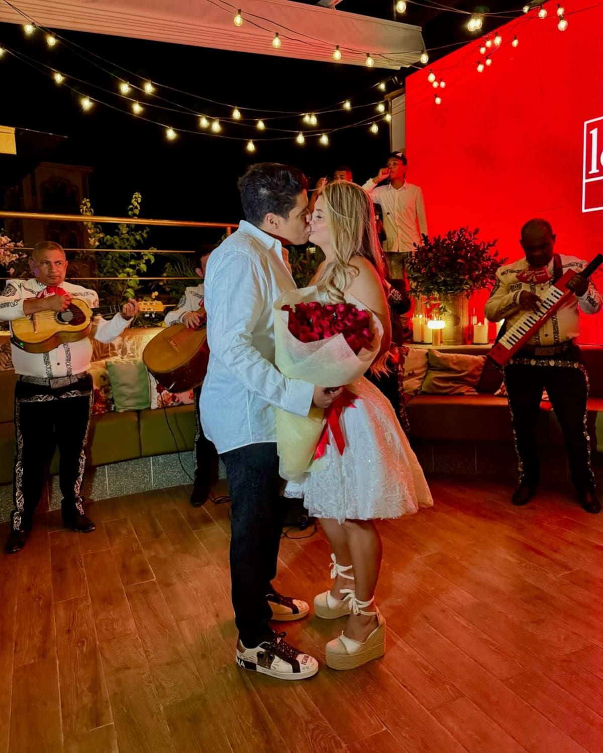 La boda religiosa de Rafa Pérez y Milagros Villamil se celebró en Cartagena de Indias. //Foto: IG @rafaperezlaevolucion