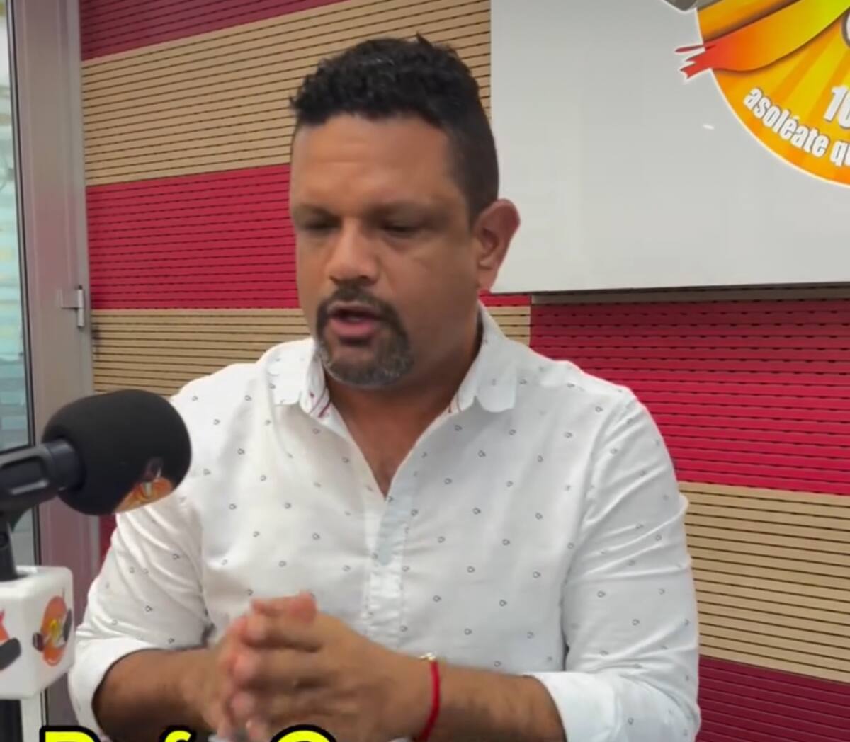 Rafa Guerra, narrador deportivo. //CORTESÍA