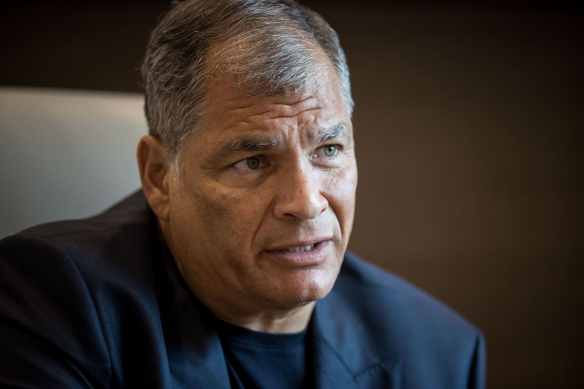 Daniel Noboa acusa a Rafael Correa de haber “regalado” Ecuador al narcotráfico