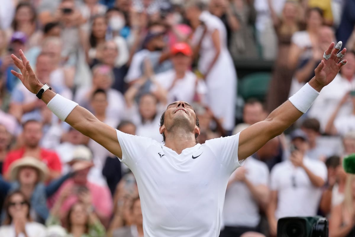 Rafael Nadal forjó una de las carreras más legendarias del tenis. //AP