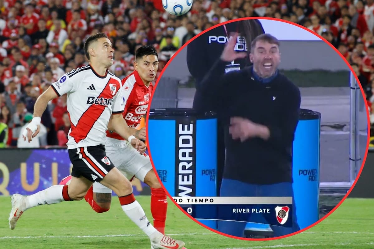 Video: el fuerte cruce que Rafael Santos Borré tuvo con su entrenador; “Cierra el c**”