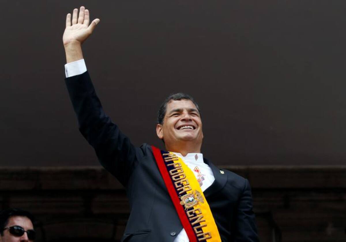 Rafael Correa, presidente de Ecuador. AP Dolores Ochoa