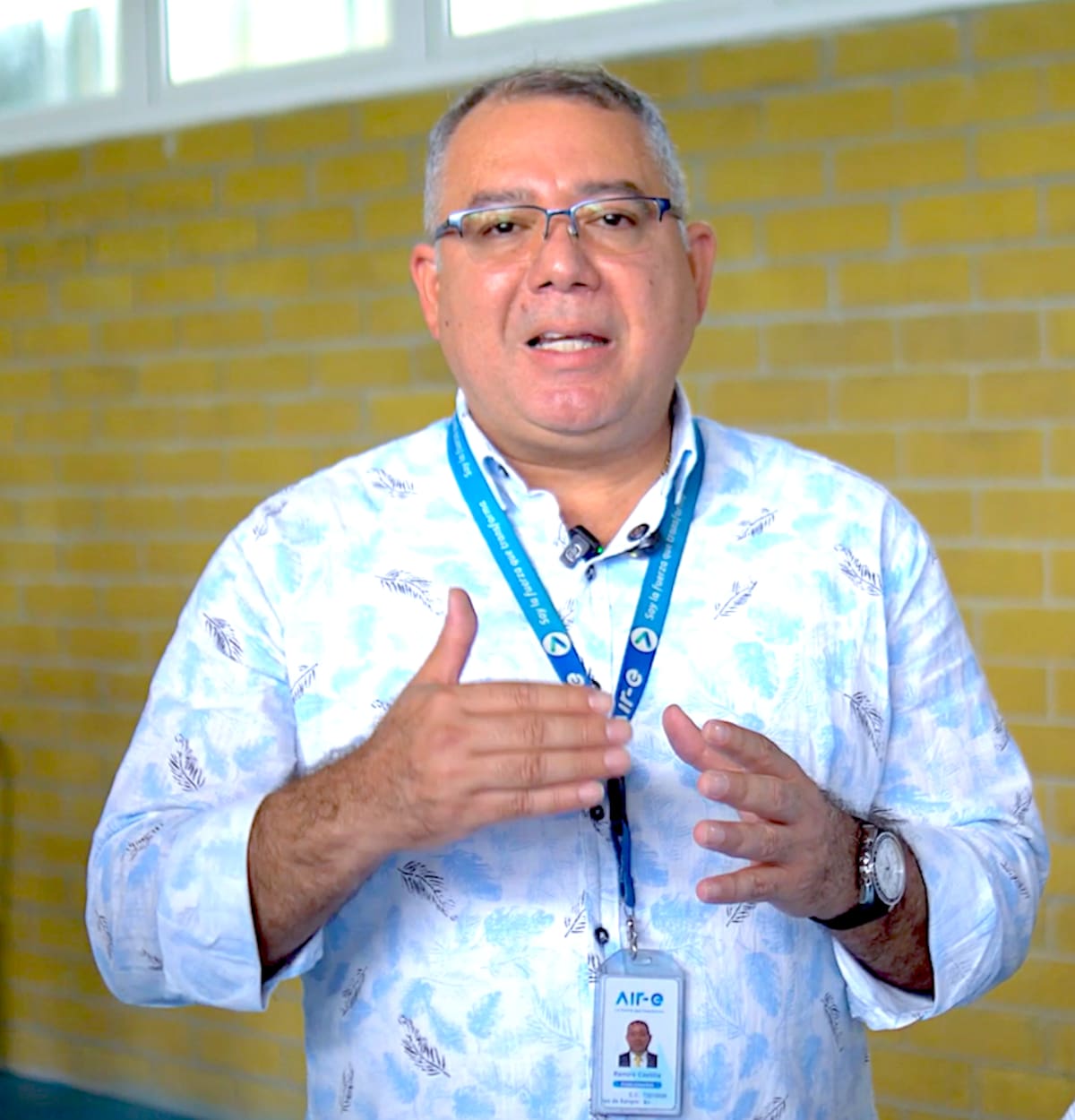 Ramiro Castilla Andrade, director comercial de Air-e Intervenida.//Cortesía Gobernación del Atlántico.