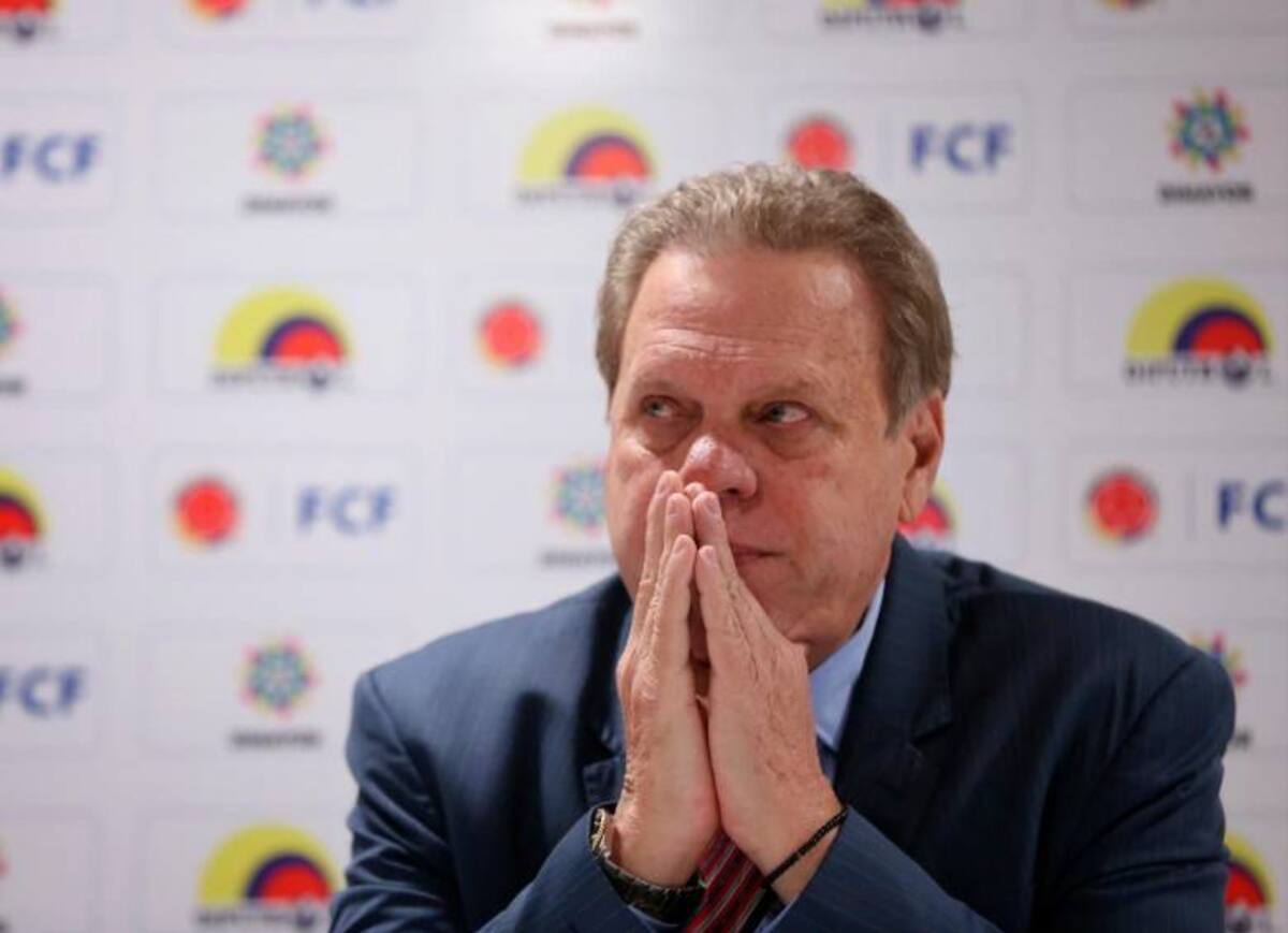 Ramón Jesurún, presidente de la Federación Colombiana de Fútbol.