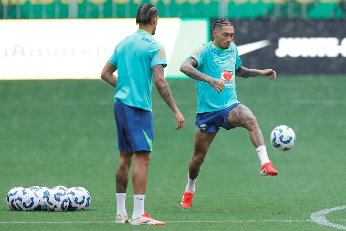 Rapinha, uno de los grandes referentes de Brasil en la actualidad. //EFE