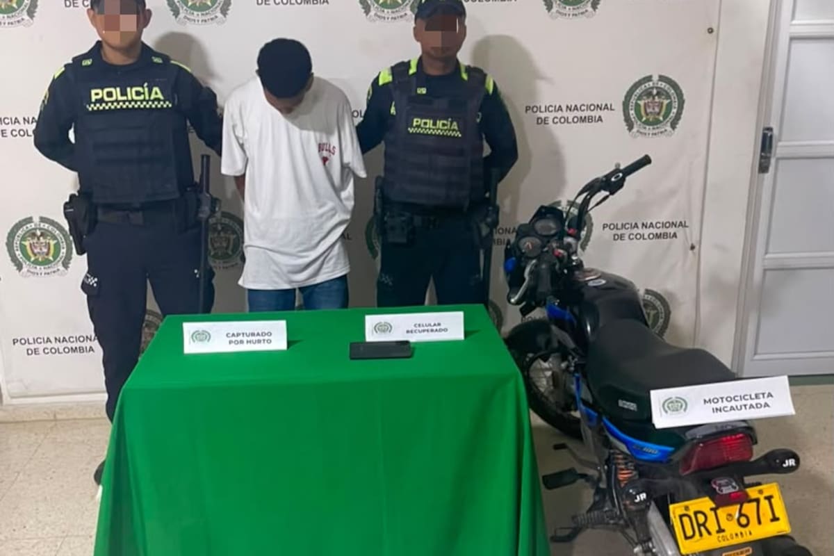 Se robó un celular de $2 millones y lo capturaron en el barrio Amberes