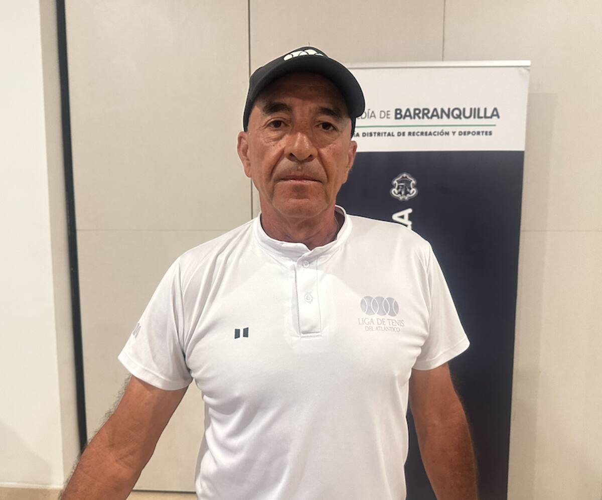 Raúl Gómez, director del torneo del J300 de Barranquilla 2026.//El Universal.