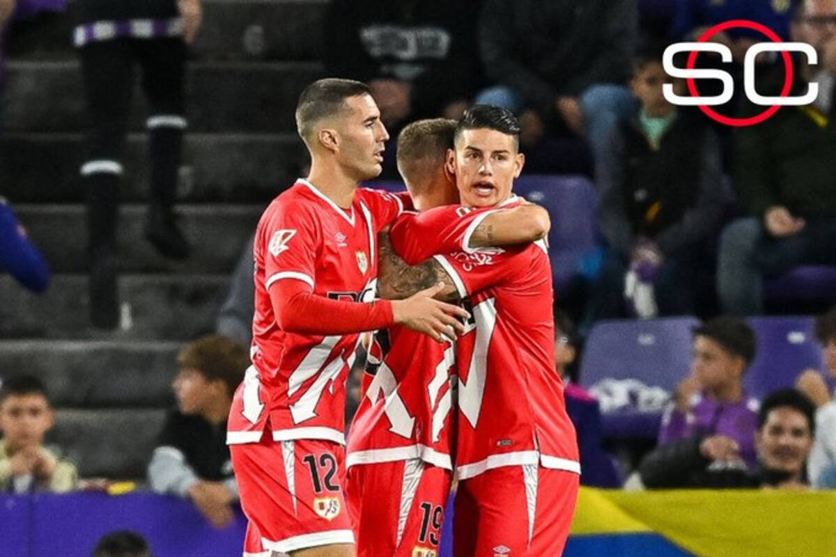 James Rodríguez entró y tres minutos después el Rayo anota el gol del triunfo