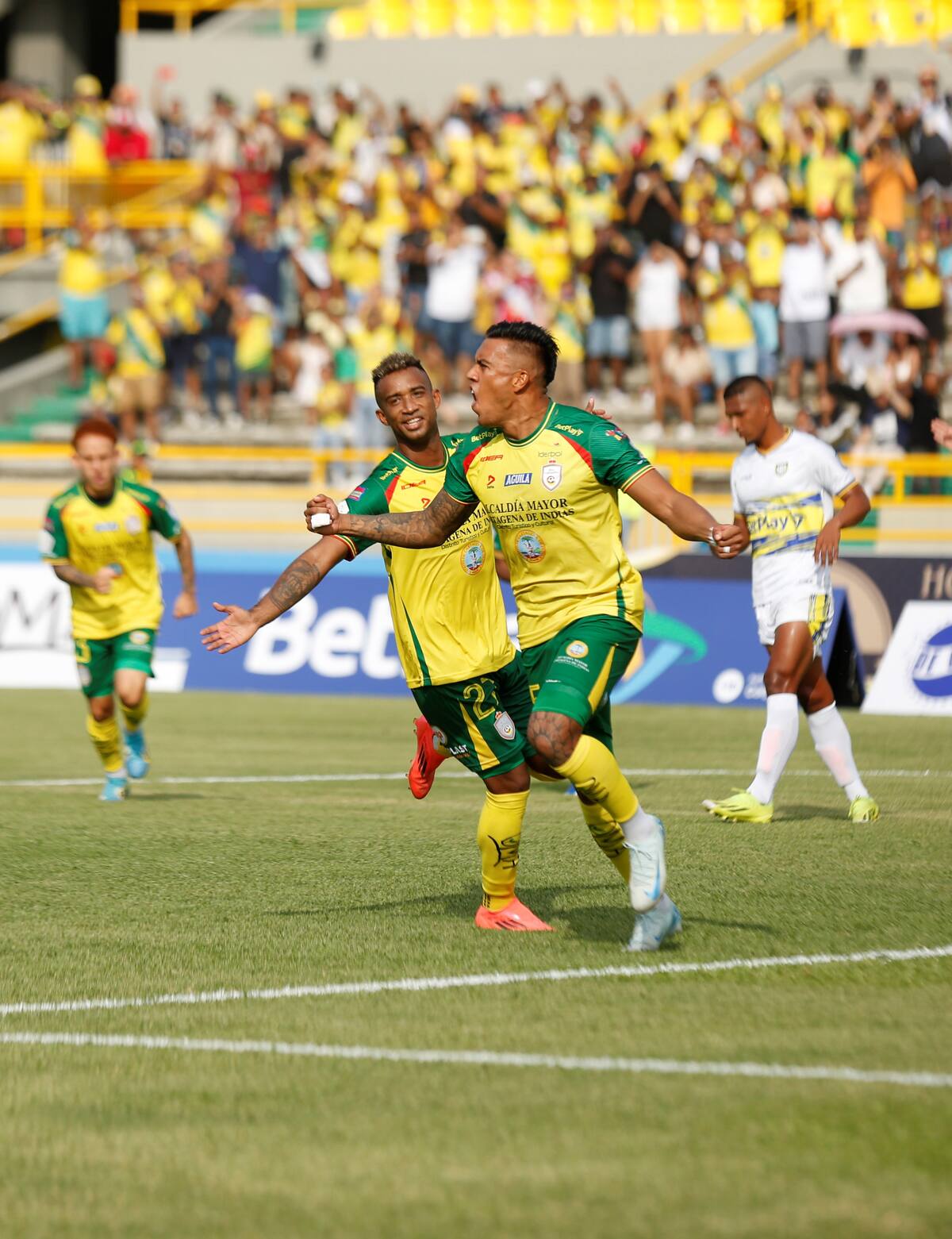 Cristian Flórez está lesionado y no estará con el Real Cartagena por lo menos 8 meses. //LUIS HERRÁN EL UNIVERSAL