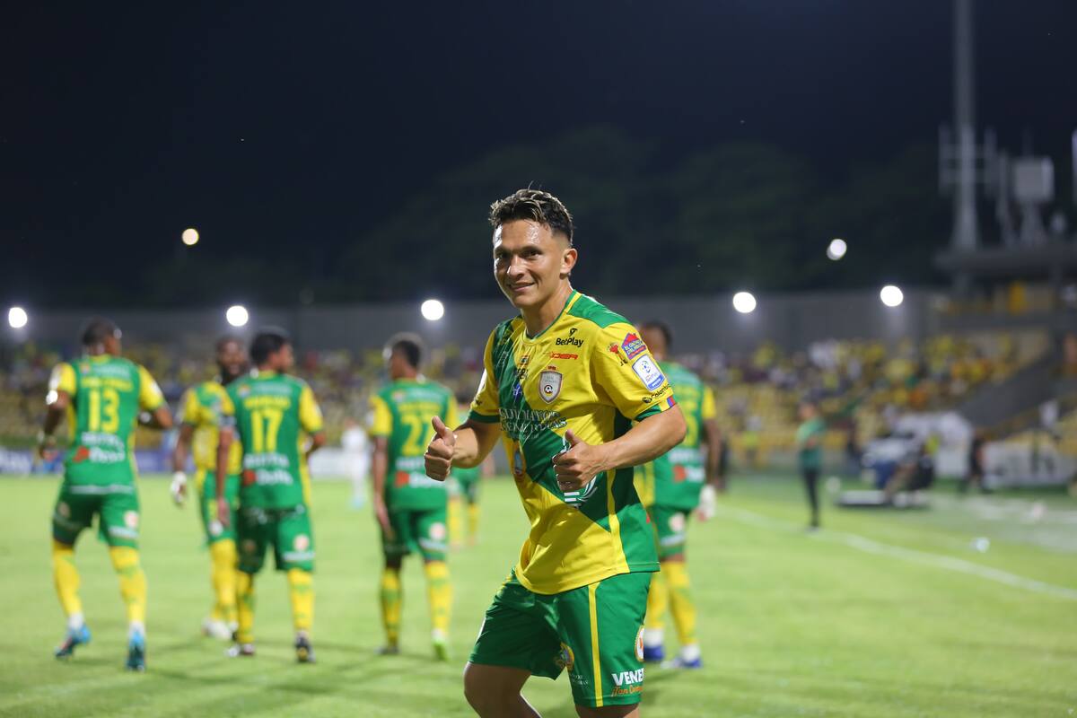 Wilfridoo De la Rosa, extremo de Real Cartagena, ya cantó el primer gol con el auriverde. //Luis Herrán El Universal