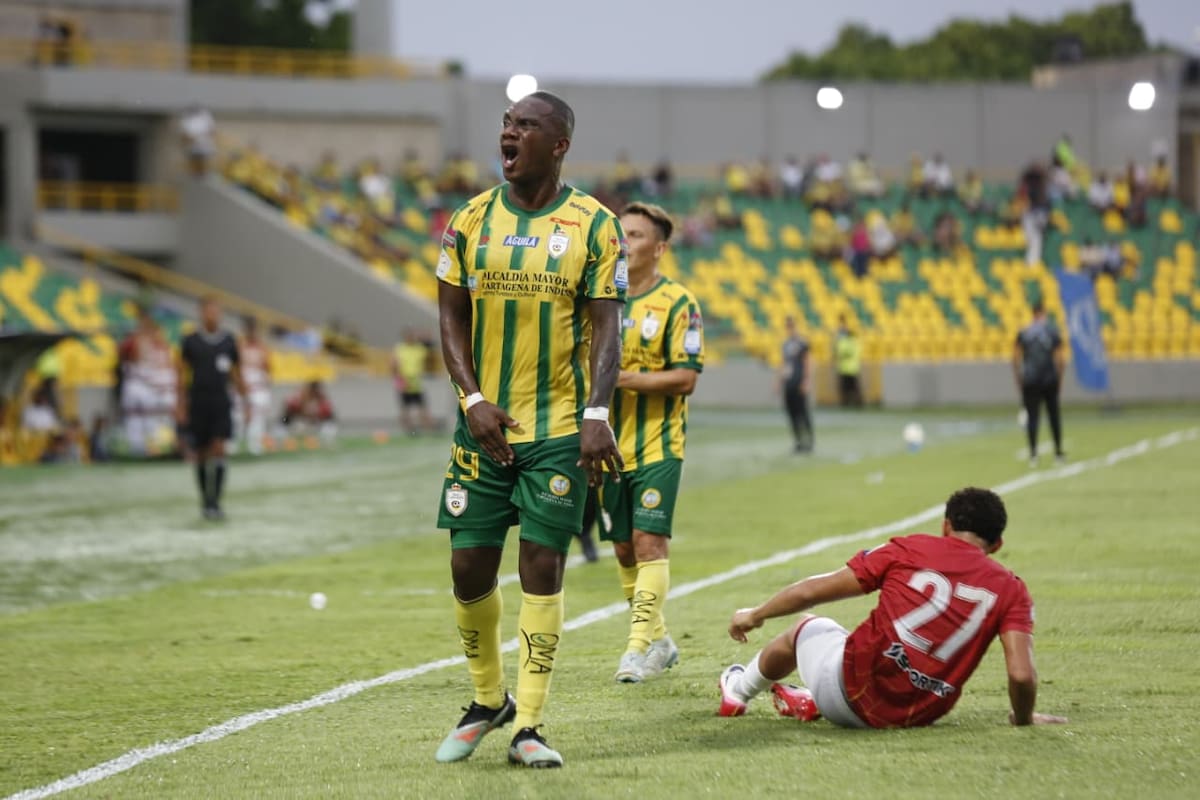 Real Cartagena tuvo ocasiones para anotar ante Barranquilla FC, pero las desperdició. //Foto: Luis Eduardo Herrán - El Universal