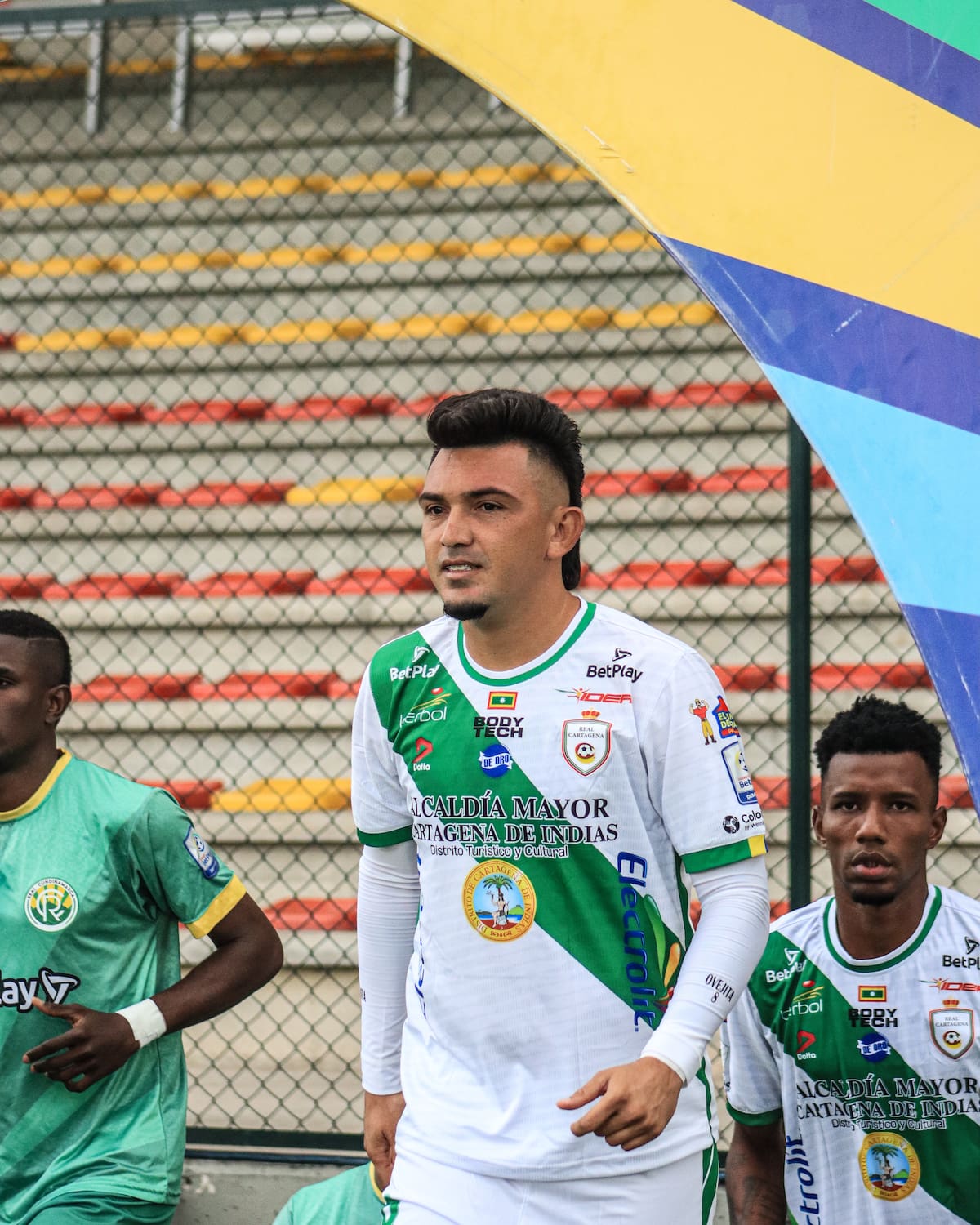 Jesús Espinoza, volante de marca de Real Cartagena. //Cortesía