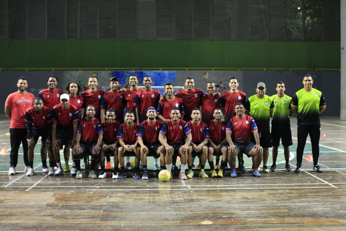 Real Cartagena futsal se prepara con todo. //Foto: Óscar Díaz Acosta - El Universal