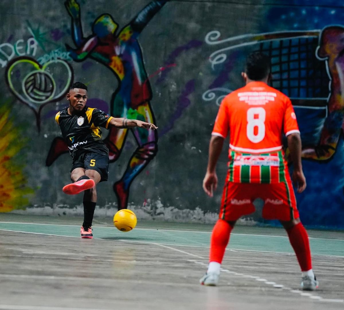 Real Cartagena Futsal perdió en su segundo partido en el campeonato. //Cortesía Real Cartagena.
