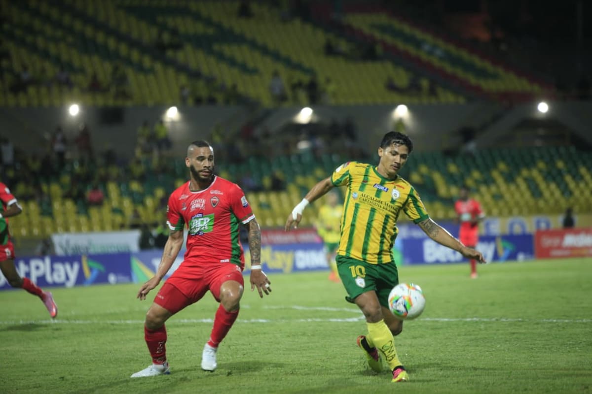 Real Cartagena no pudo ante Patriotas en el Estadio Jaime Morón. //Foto: Óscar Díaz Acosta - El Universal
