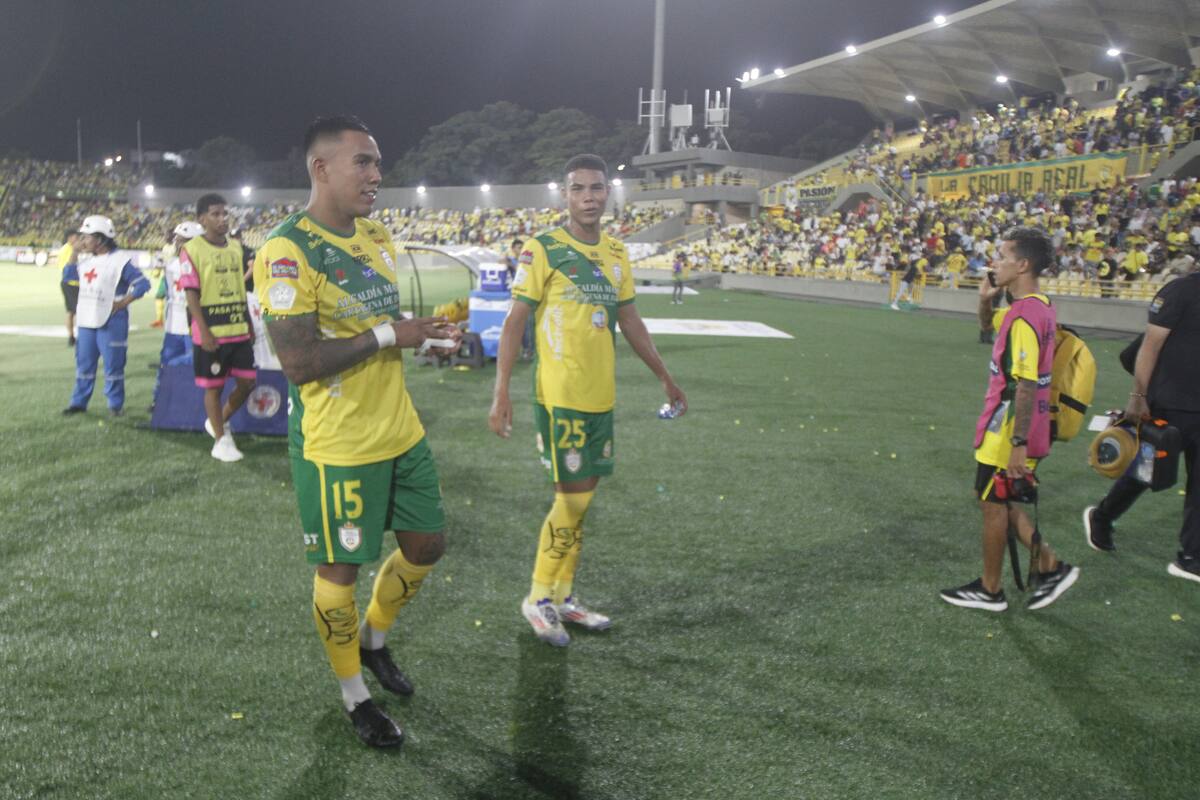 Real Cartagena y Atlético solo jugaron 45 minutos. //ÓSCAR DÍAZ EL UNIVERSAL