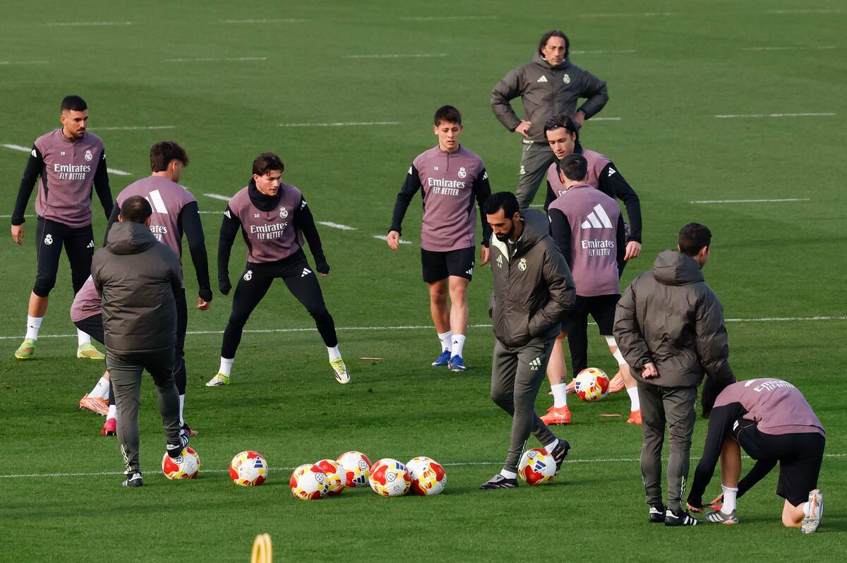 El entrenador español Álvaro Arbeloa se puso al frente del proyecto del Real Madrid. //EFE: J.J. Guillén