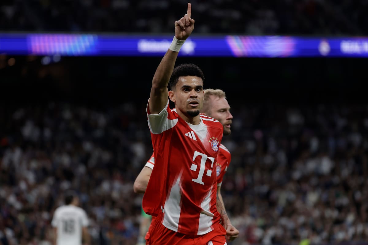 Luis Díaz convirtió grandes goles en su primera Champions League con Bayern Múnich. //Foto, EFE: Juanjo Martín.