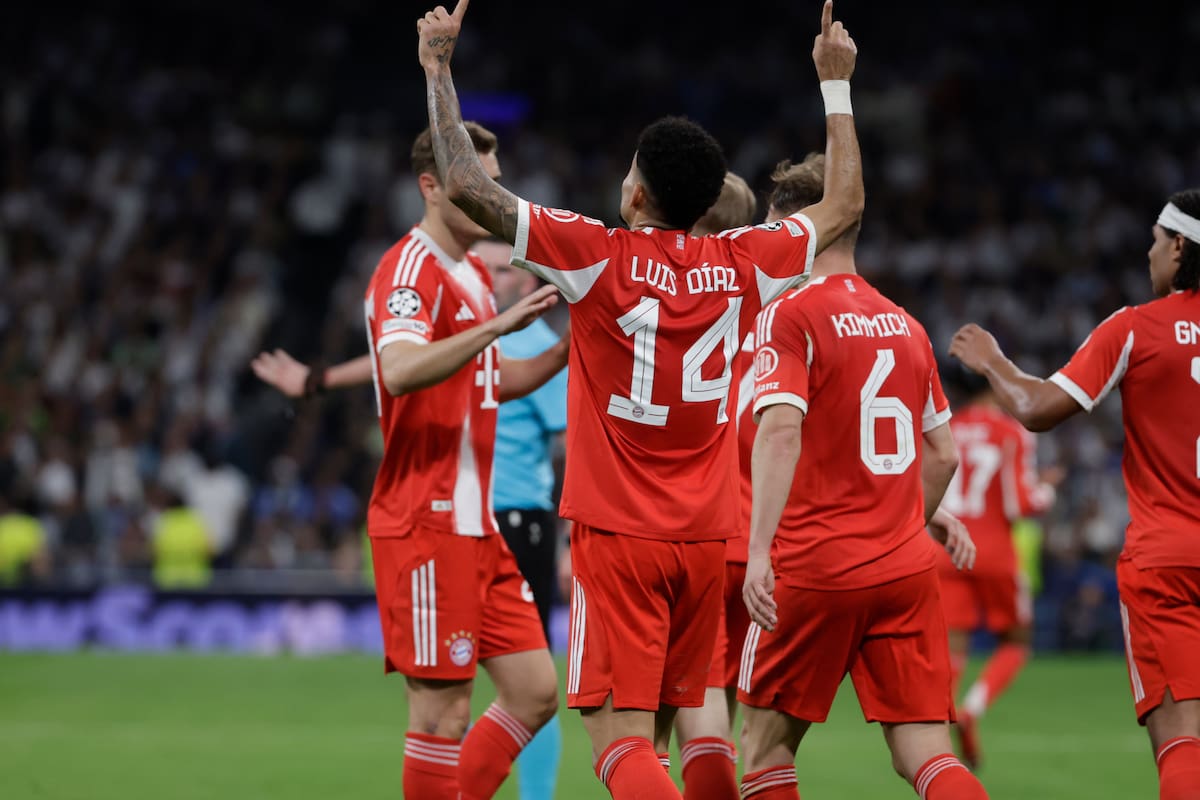 Bayern Múnich presenta su nueva camiseta, Luis Díaz fue uno de los modelos