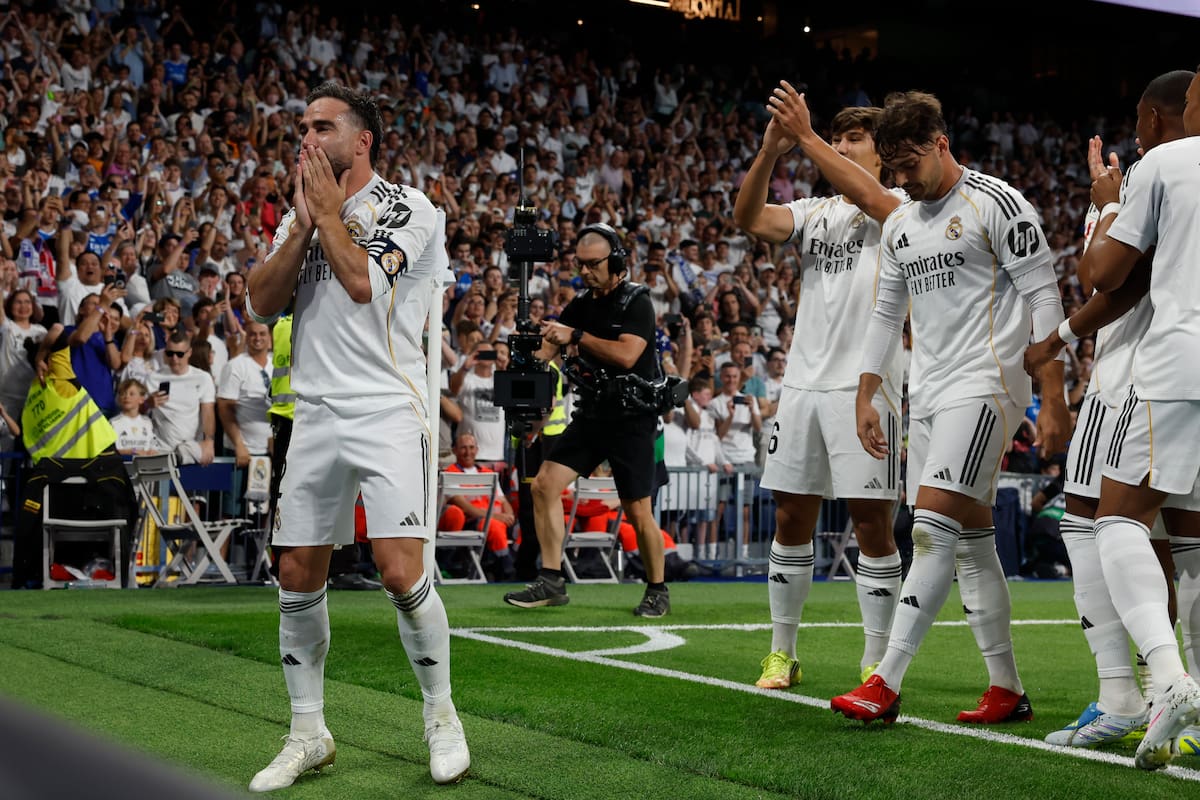 Real Madrid vivió una jornada de despedidas en su última fecha por LaLiga. //Foto, EFE: JJ Guillén