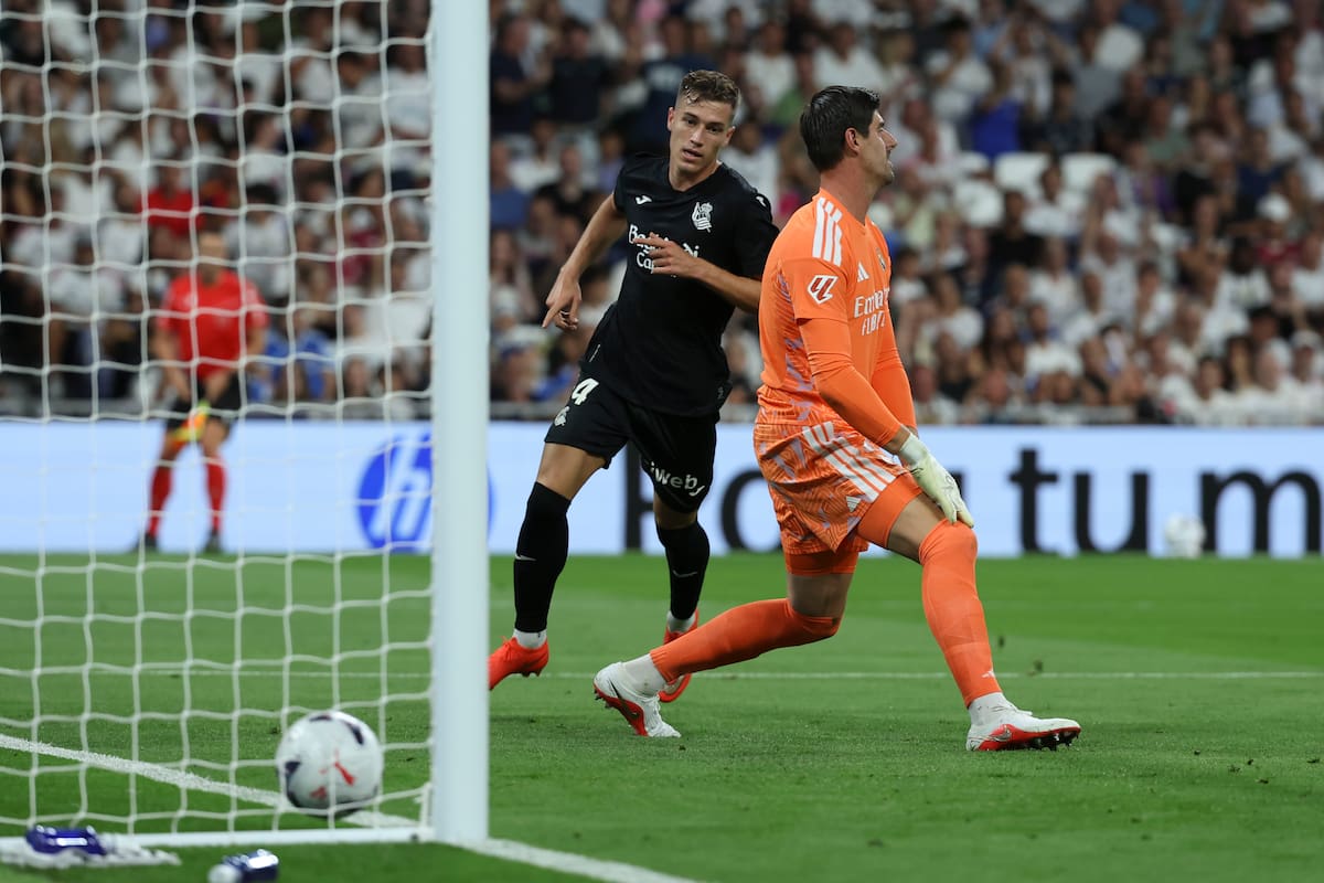 Video: los goles del partido del Real Madrid ante la Real Sociedad, terminó el primer tiempo