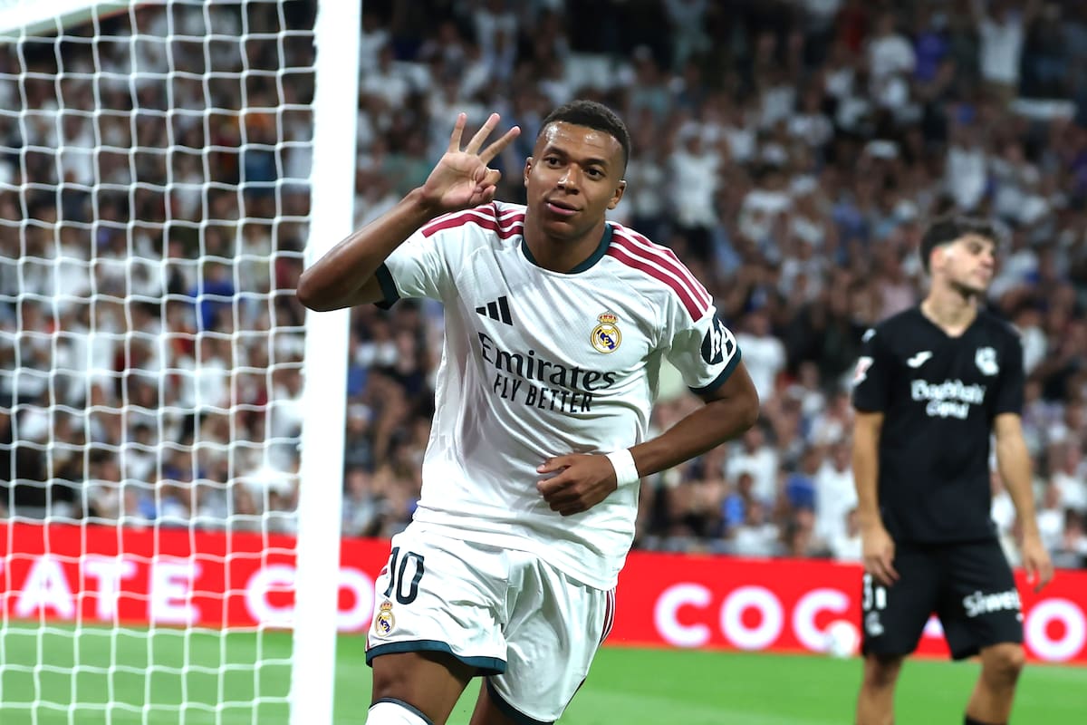 Video: los goles de la goleada del Real Madrid ante la Real Sociedad