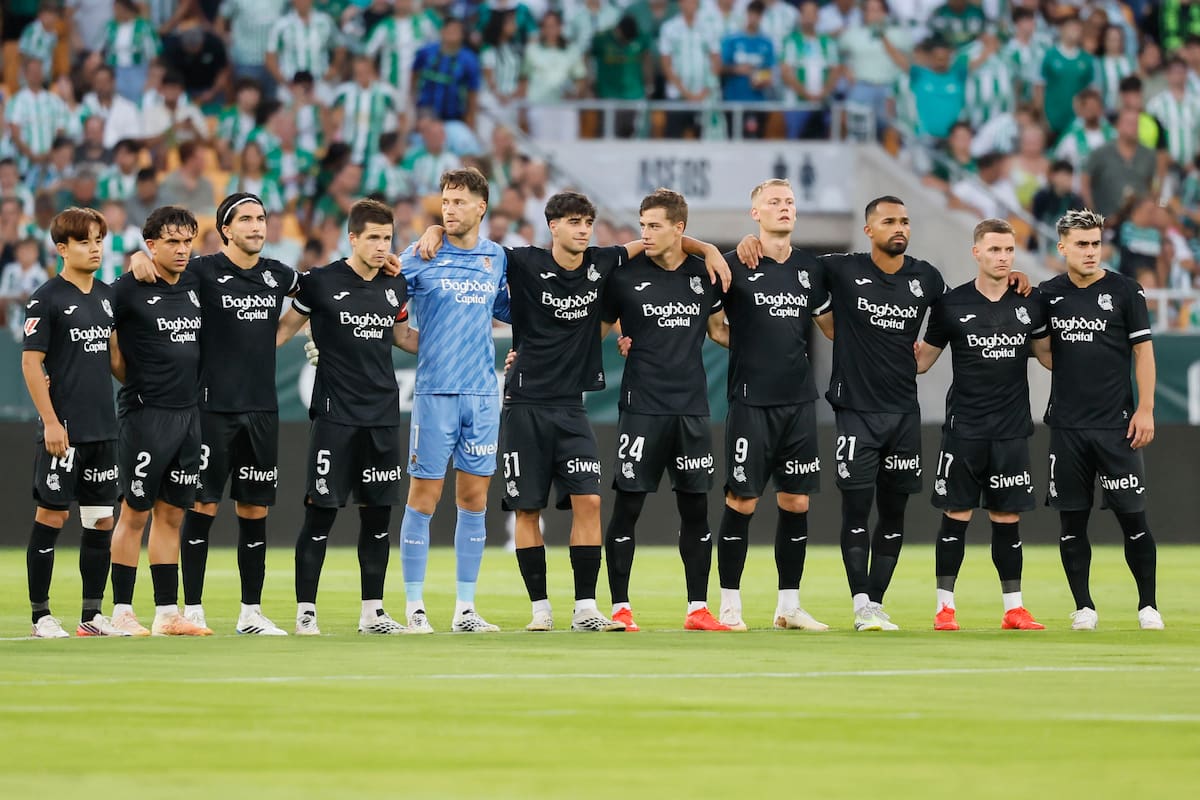 Real Sociedad busca recomponerse de la derrota en su debut en LaLiga. //Foto, EFE: Jose Manuel Vidal