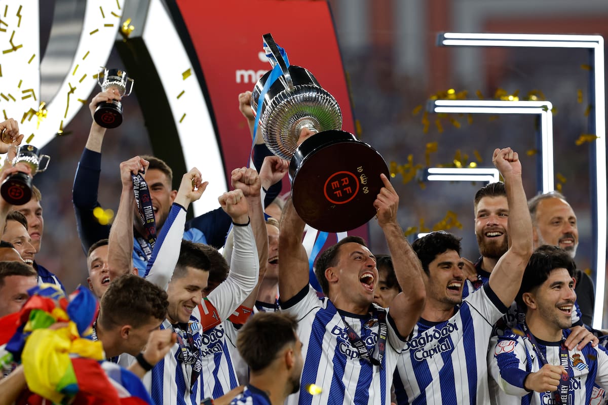 Real Sociedad conquistó la Copa del Rey tras vencer al Atlético en los penales