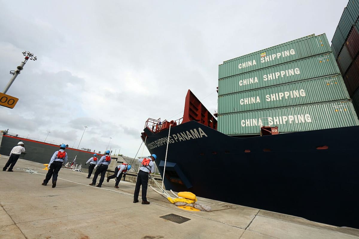 Donald Trump insiste en que EE. UU. no permitirá que China controle el Canal de Panamá. // Foto: Colprensa-Agencia Xinhua.
