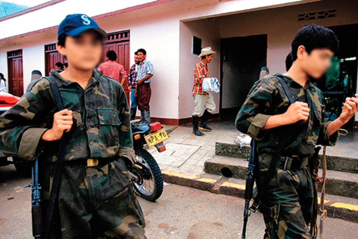 Las exageradas cifras de aumento por reclutamiento de menores en Colombia