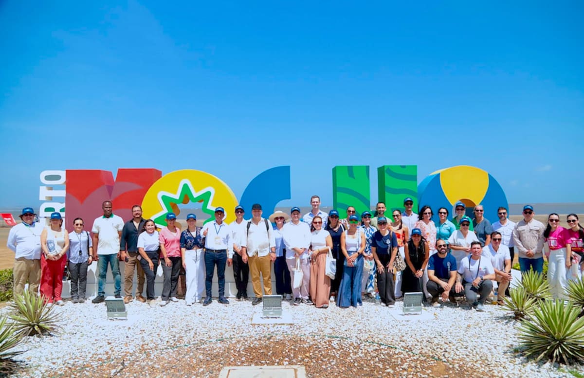 Una delegación de más de 30 representantes de entidades nacionales e internacionales recorrió proyectos emblemáticos como Puerto Mocho que reflejan la apuesta de Barranquilla por la recuperación ambiental, el turismo sostenible, la resiliencia y la transición energética.//Cortesía Alcaldía de Barranquilla.