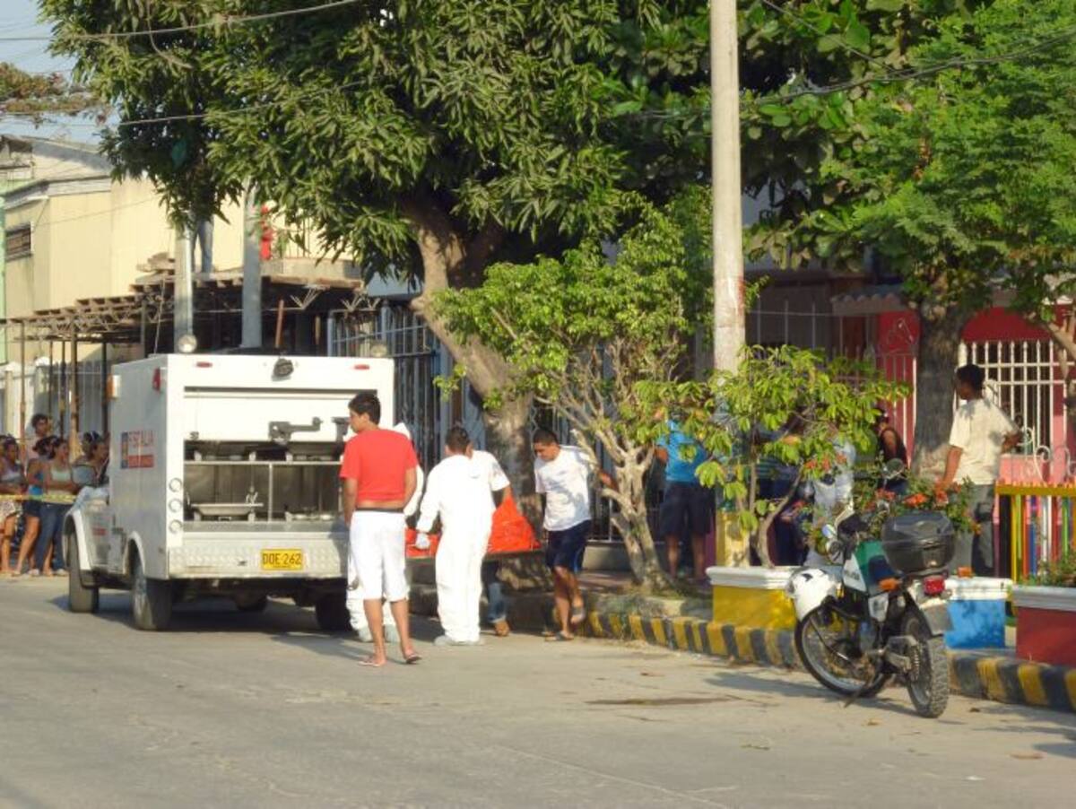 El docente salía de su residencia. CORTESÍA QHUBO BARRANQUILLA