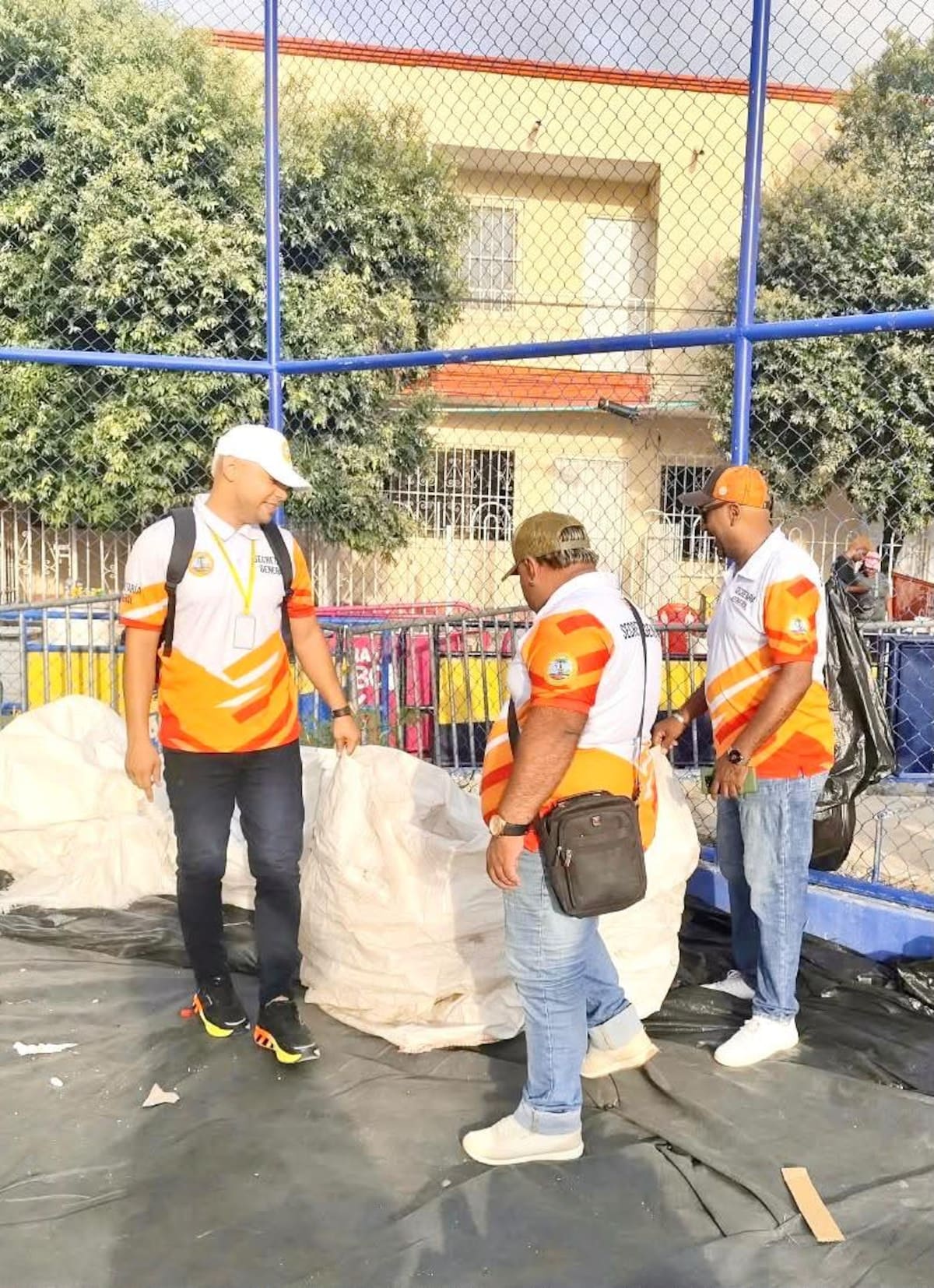 Recuperan 201 kilos de material aprovechable durante preludio de Canapote. // cortesía: Alcaldía de Cartagena