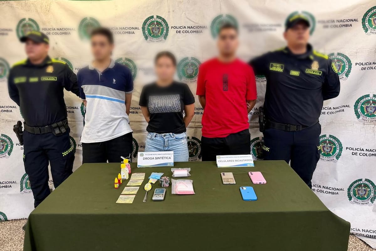 Video: desmantelan laboratorio de droga sintética operado por ‘Los Costeños’: 3 capturados