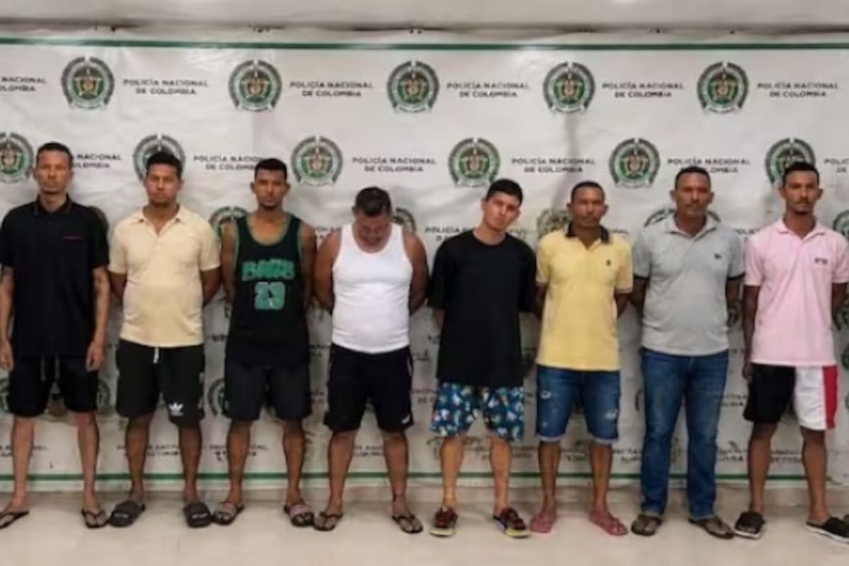 Video: así cayeron 11 presuntos extorsionistas que exigían dinero a comerciantes