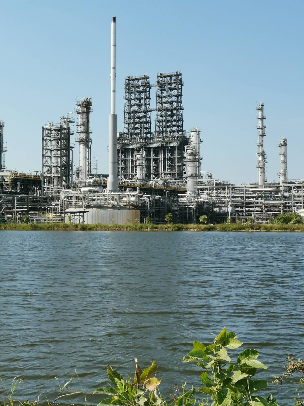 Instalaciones de la Refinería de Cartagena, de Ecopetrol, en la zona industrial de Mamonal. // Cortesía