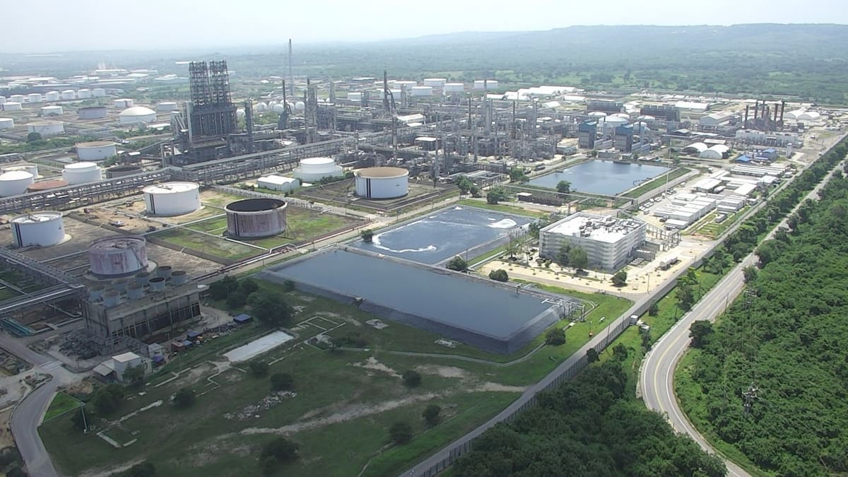 Vista panorámica de la Refinería de Cartagena. //Cortesía